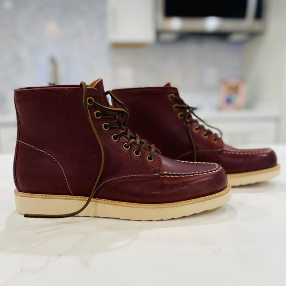 Wyatt Wedge Boots Leather Size 9 main image 12